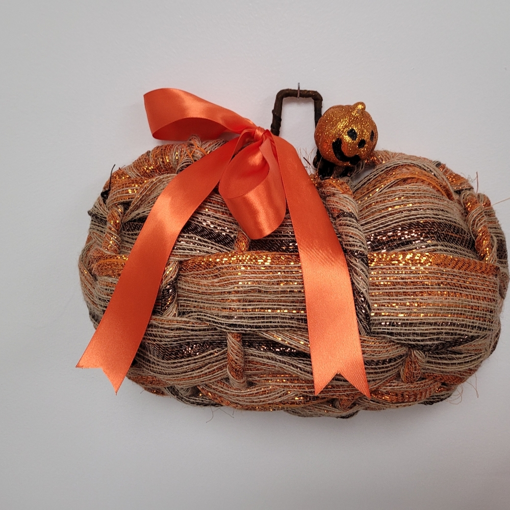 Pumpkin wreath